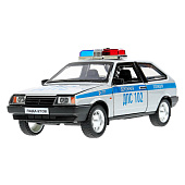 Машина инерционная LADA Полиция 17 см свет звук Технопарк 2108-124SL-POL-GY 1